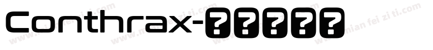 Conthrax字体转换