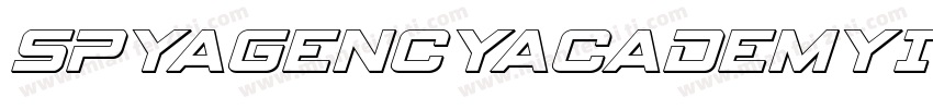 SpyAgencyAcademyItalic字体转换