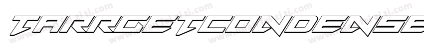 TarrgetCondensed-EME4.otf字体转换
