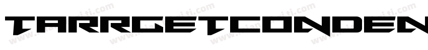 TarrgetCondensed-EME4.otf字体转换