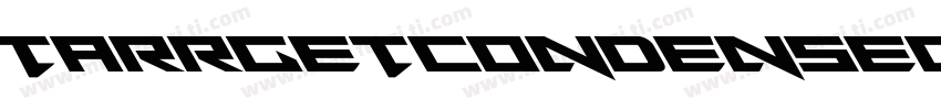 TarrgetCondensed-EME4.otf字体转换