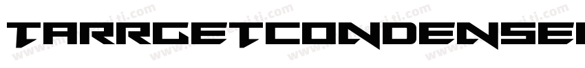 TarrgetCondensed-EME4.otf字体转换