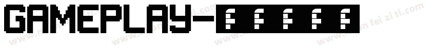 gameplay字体转换