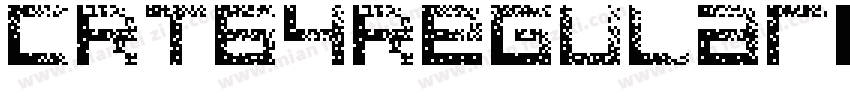 CRT64Regular字体字体转换