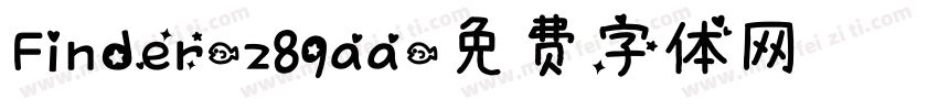 Finder-z89aa字体转换