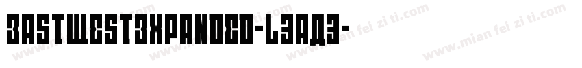 EastWestExpanded-L3aA3字体转换