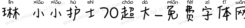 琳の小小护士70超大字体转换