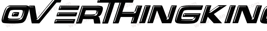 OverThingking字体转换