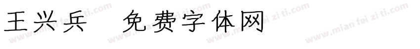王兴兵字体转换