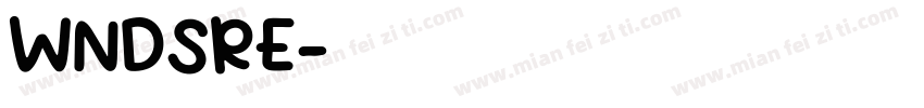 WNDSRE字体转换