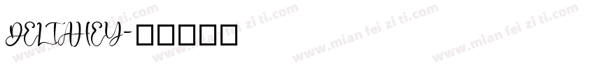 DELTAHEY字体转换