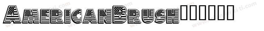 AmericanBrush字体转换