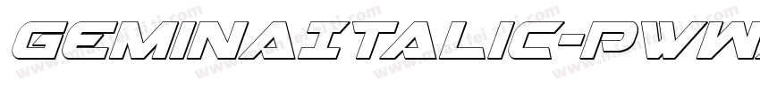 GeminaItalic-PwWx字体转换