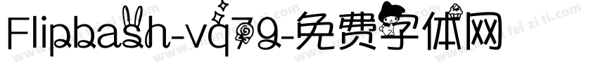 Flipbash-vq79字体转换