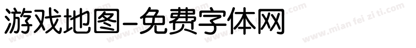 游戏地图字体转换