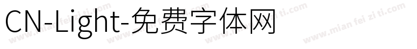 CN-Light字体转换