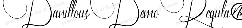 DanillousDemoRegula字体转换