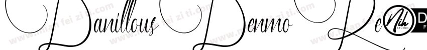 DanillousDenmoRe字体转换