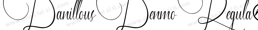 DanillousDenmoRegula字体转换