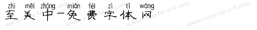至美中字体转换