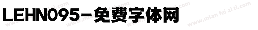 LEHN095字体转换