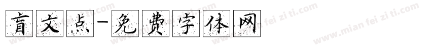 盲文点字体转换