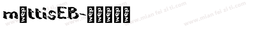 mαttisEB字体转换