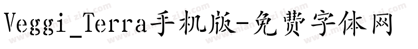 Veggi_Terra手机版字体转换