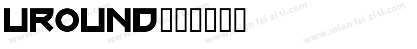 uround字体转换
