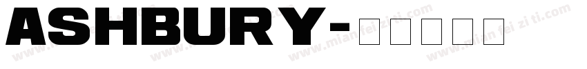 Ashbury字体转换