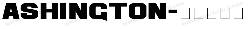 Ashington字体转换