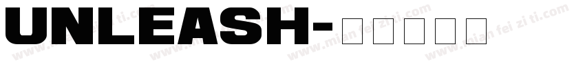 Unleash字体转换