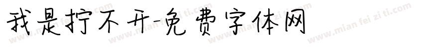 我是拧不开字体转换