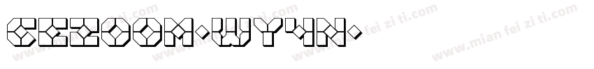 GeZoom-Wy4n字体转换