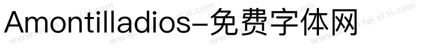 Amontilladios字体转换