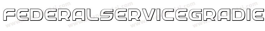 FederalServiceGradient-ZBwJ字体转换