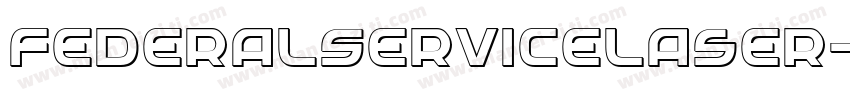 FederalServiceLaser-pEjR字体转换