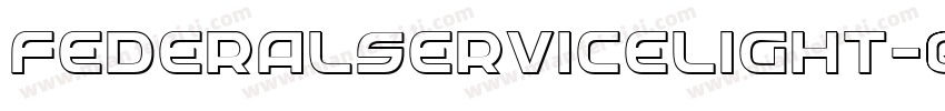 FederalServiceLight-qO6x字体转换