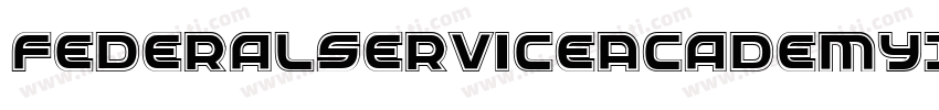 FederalServiceAcademyItalic-vl2D字体转换