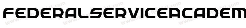 FederalServiceAcademyItalic-vl2D字体转换
