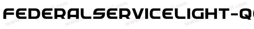 FederalServiceLight-qO6x字体转换