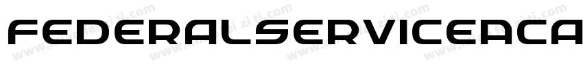 FederalServiceAcademyItalic-vl2D字体转换