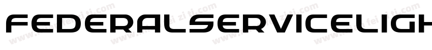 FederalServiceLight-qO6x字体转换