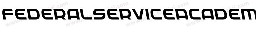 FederalServiceAcademyItalic-vl2D字体转换