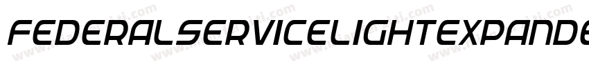 FederalServiceLightExpanded-GLry字体转换