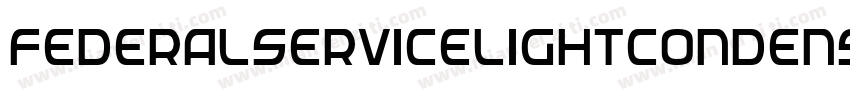FederalServiceLightCondensed-V9M0字体转换