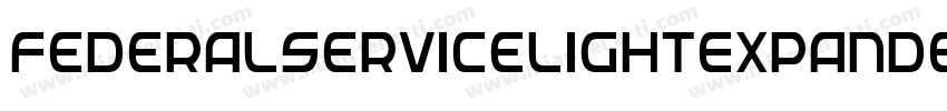 FederalServiceLightExpanded-GLry字体转换
