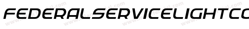 FederalServiceLightCondensed-V9M0字体转换