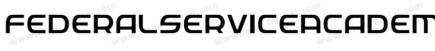 FederalServiceAcademyItalic-vl2D字体转换