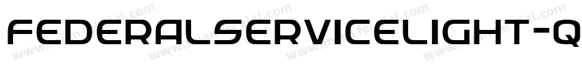 FederalServiceLight-qO6x字体转换